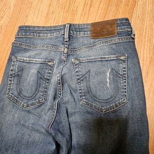 Jennie curvey skinny true religion jeans